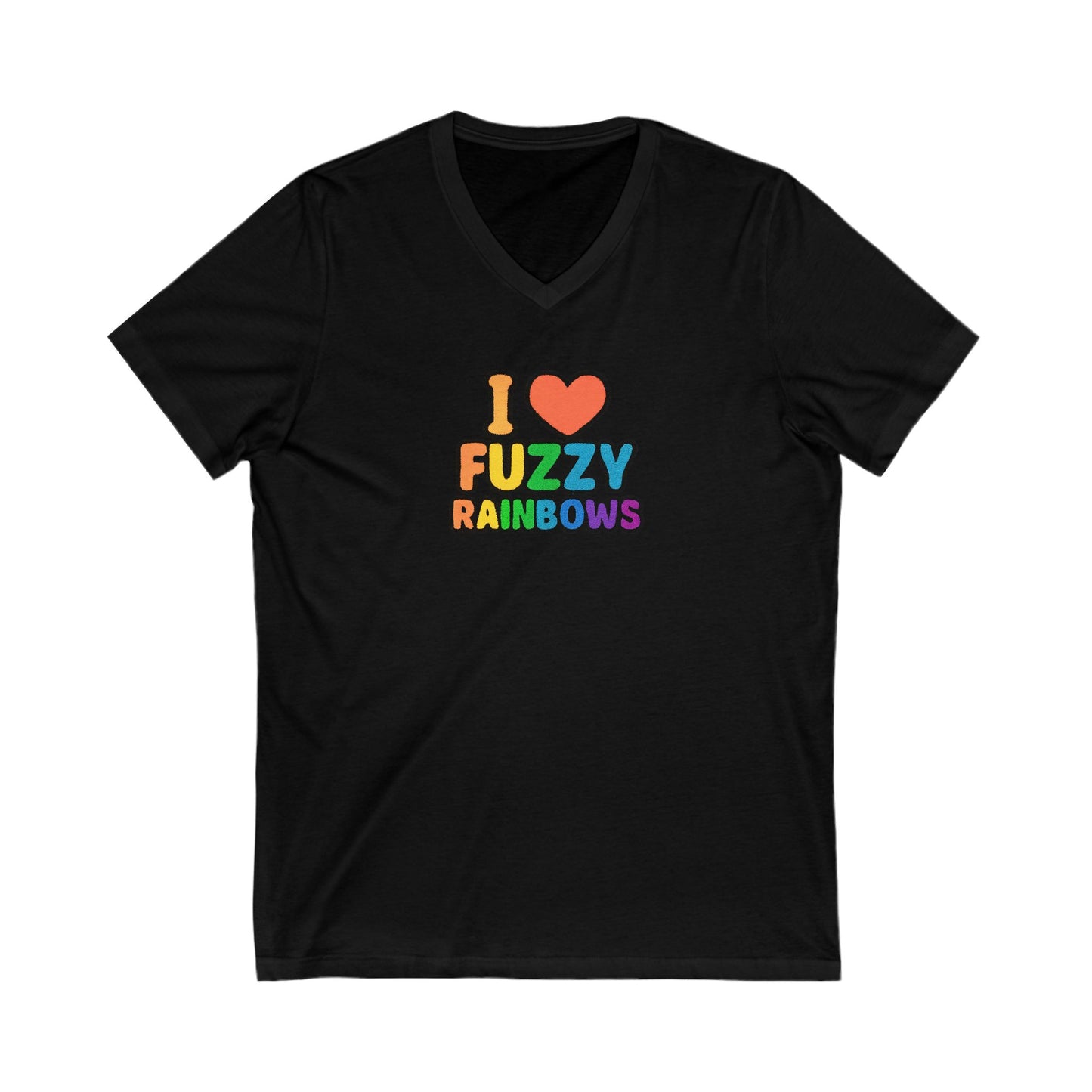 I Love Fuzzy Rainbows Women’s Tee – Inspired Jam Band Shirt
