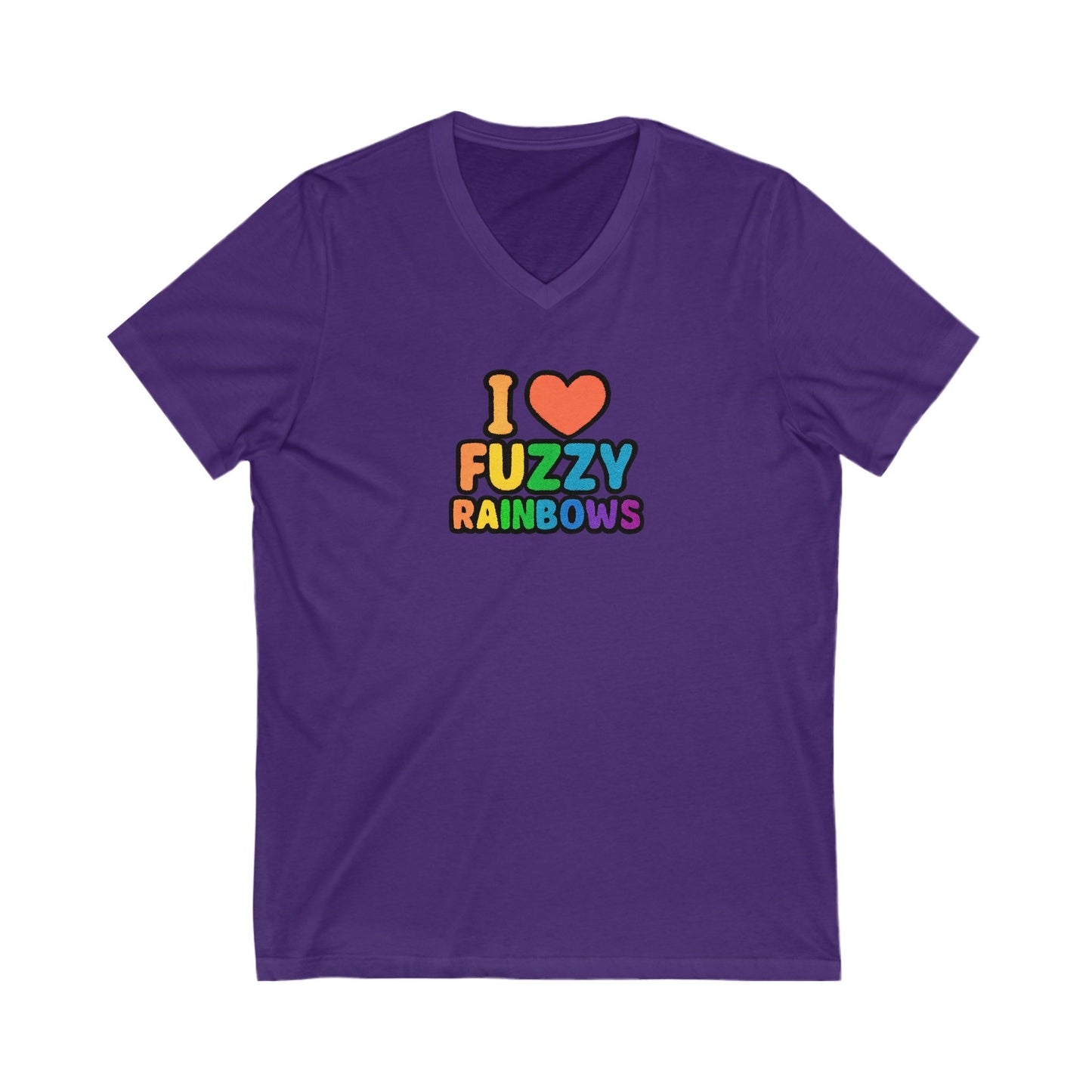 I Love Fuzzy Rainbows Women’s Tee – Inspired Jam Band Shirt