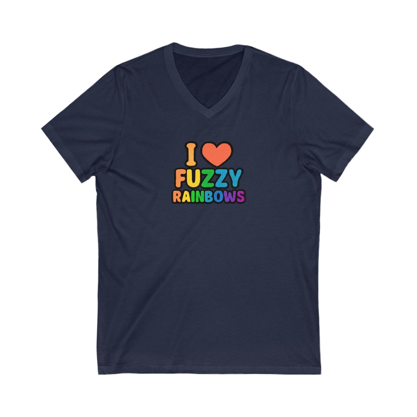 I Love Fuzzy Rainbows Women’s Tee – Inspired Jam Band Shirt