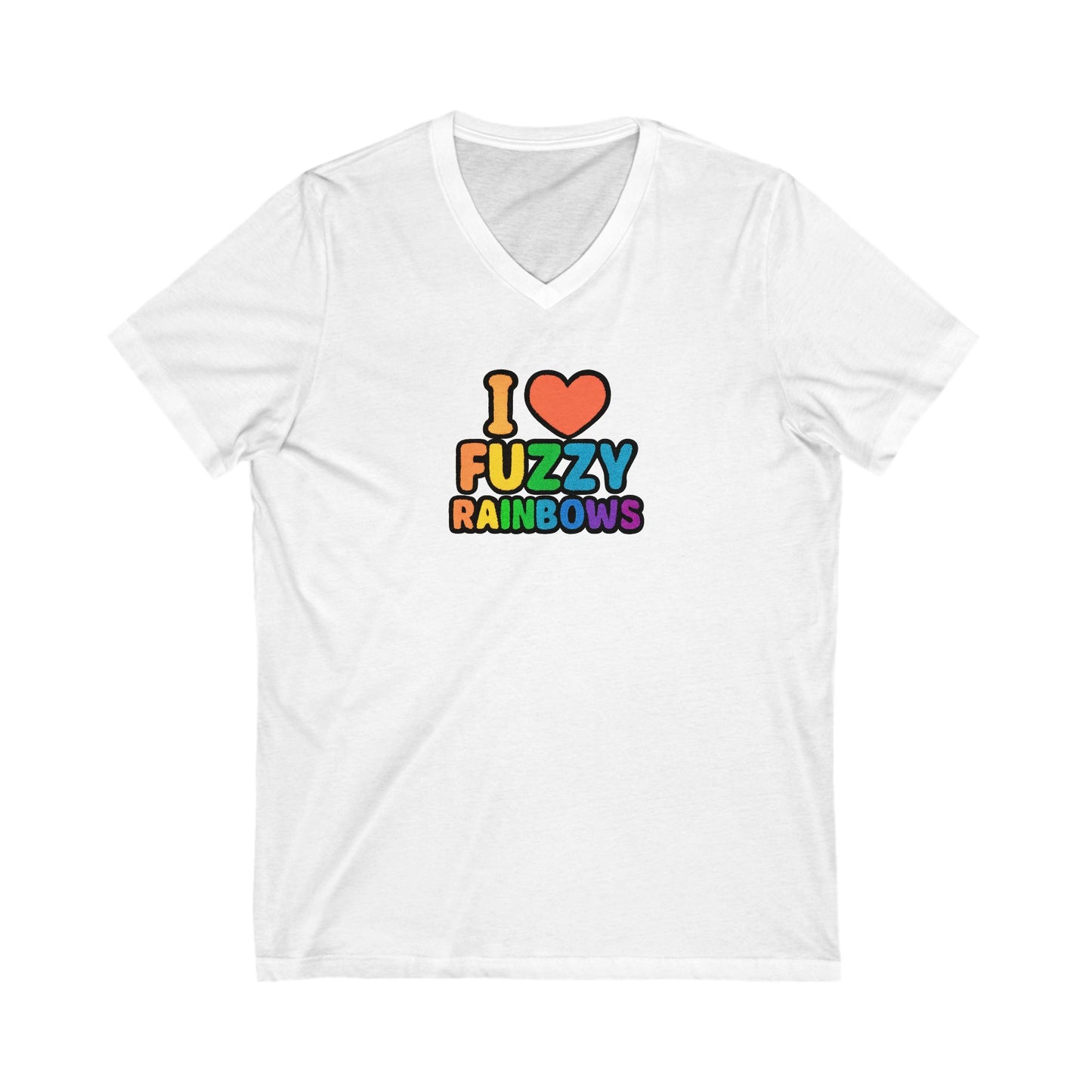 I Love Fuzzy Rainbows Women’s Tee – Inspired Jam Band Shirt