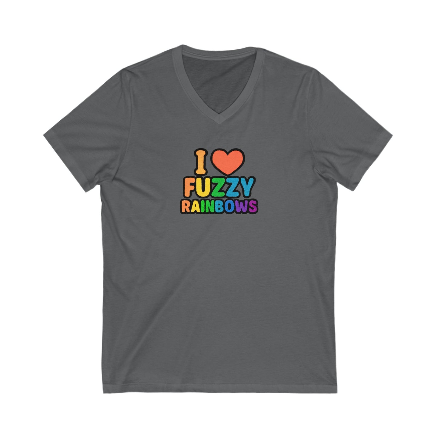 I Love Fuzzy Rainbows Women’s Tee – Inspired Jam Band Shirt