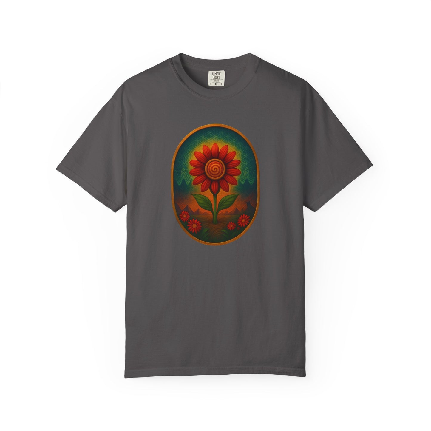 Cosmic Daisy Bloom – Psychedelic Nature Tee