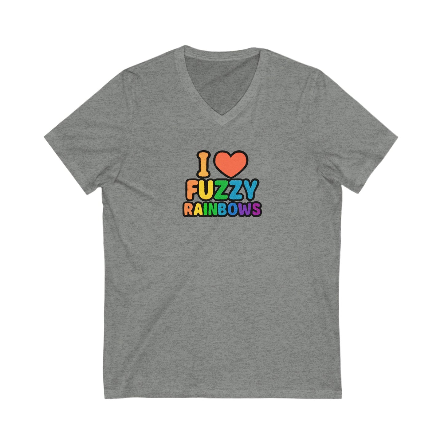 I Love Fuzzy Rainbows Women’s Tee – Inspired Jam Band Shirt
