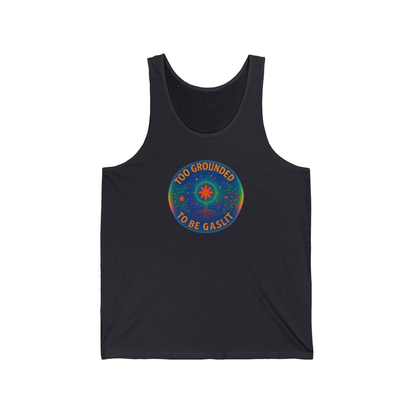 Too Grounded to Be Gaslit Unisex Jersey Tank, Inspirational Shirt, Positive Affirmation Tank Top, Trendy Summer Wear, Gift for [...]