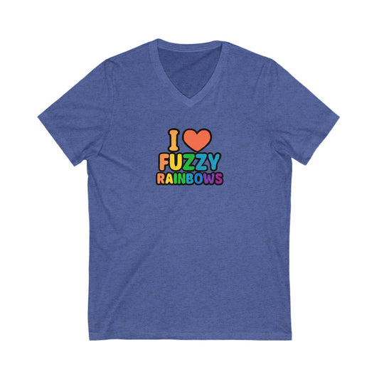 I Love Fuzzy Rainbows Women’s Tee – Inspired Jam Band Shirt