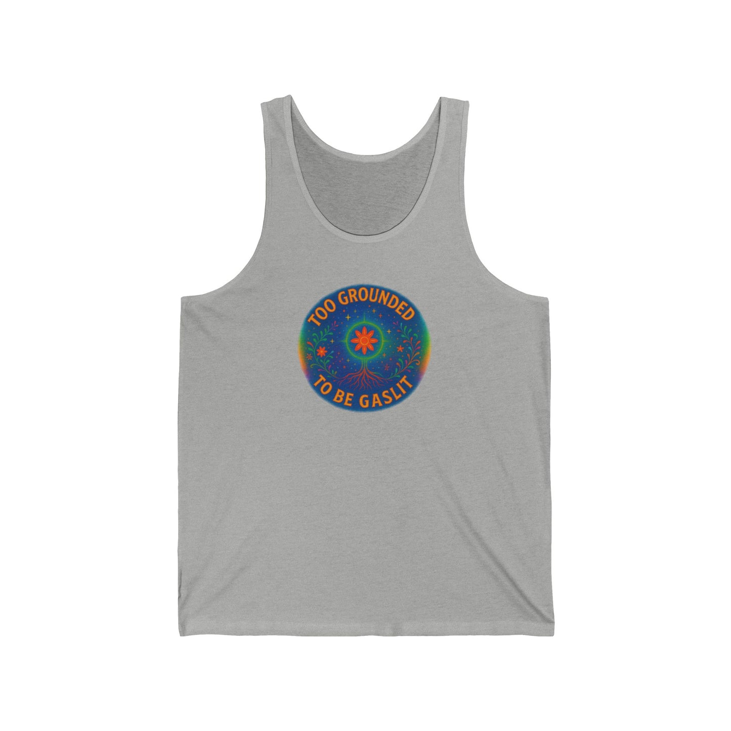 Too Grounded to Be Gaslit Unisex Jersey Tank, Inspirational Shirt, Positive Affirmation Tank Top, Trendy Summer Wear, Gift for [...]